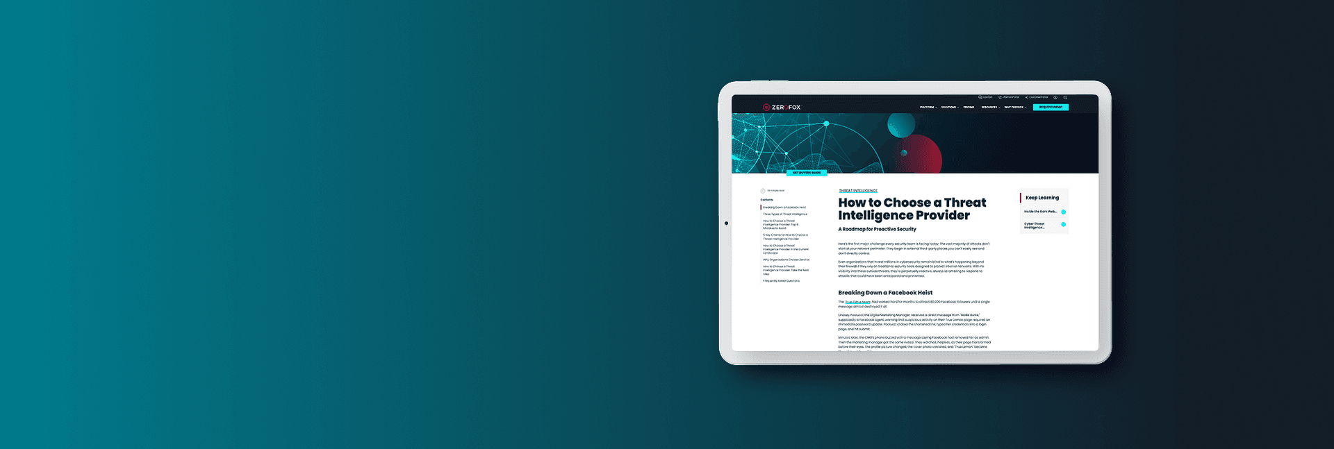 detections and investigations resources
