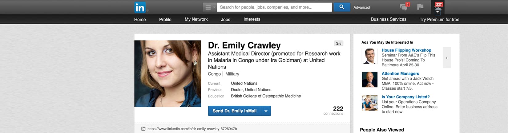 Social Engineering On Social Media: Meet Dr. Crawley