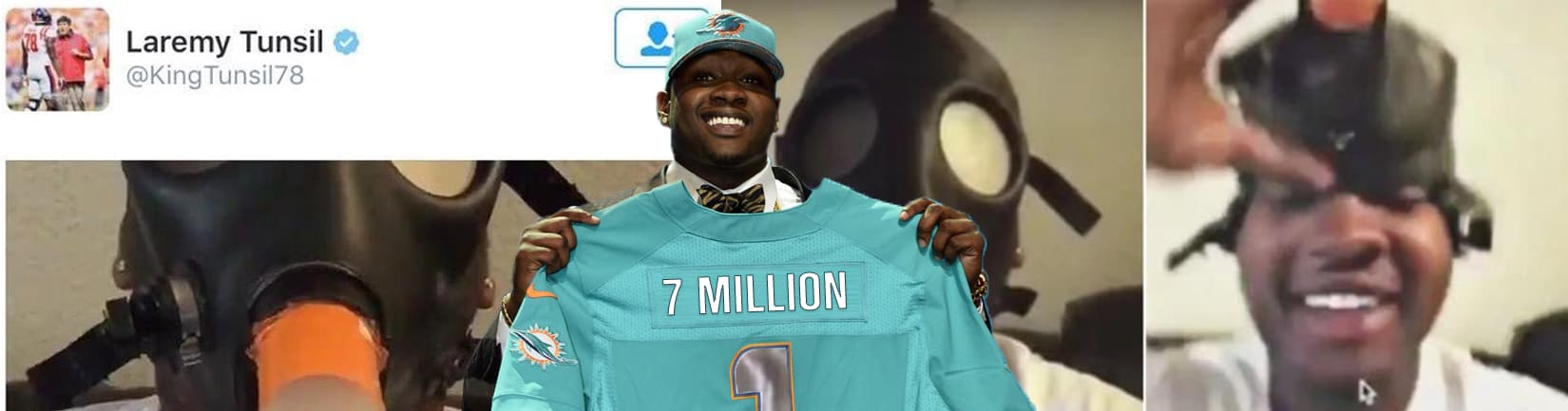 What do Gas Masks, The NFL Draft, a Social Media Mistake and $7 Million Dollars Have in Common?